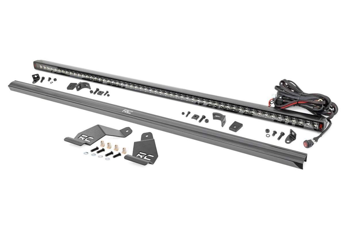 CFMOTO UFORCE U10 Pro LED Light Bar Kit - Rough Country - 50-inch Spectrum Series Single Row